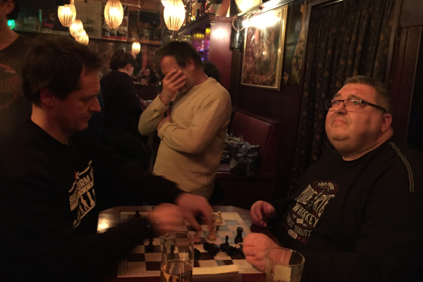 Weihnachtsdenker in der Zappbar